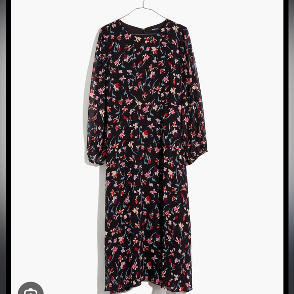 Size 10 Madewell Midi Dress - Picture 2 of 5